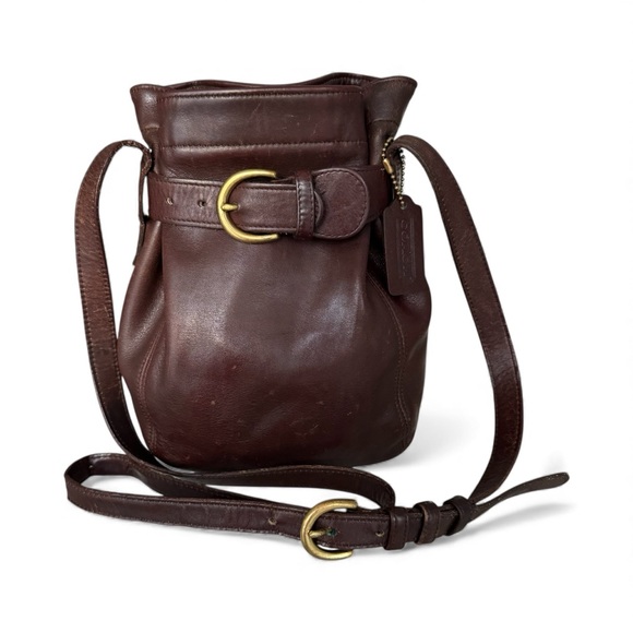Coach Vintage Leather Bucket Bag Crossbody - Picture 11 of 17